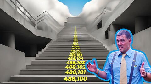 Number Blocks Stairs | What Is 1+2+3+...+999,998+999,999+1,000,000?