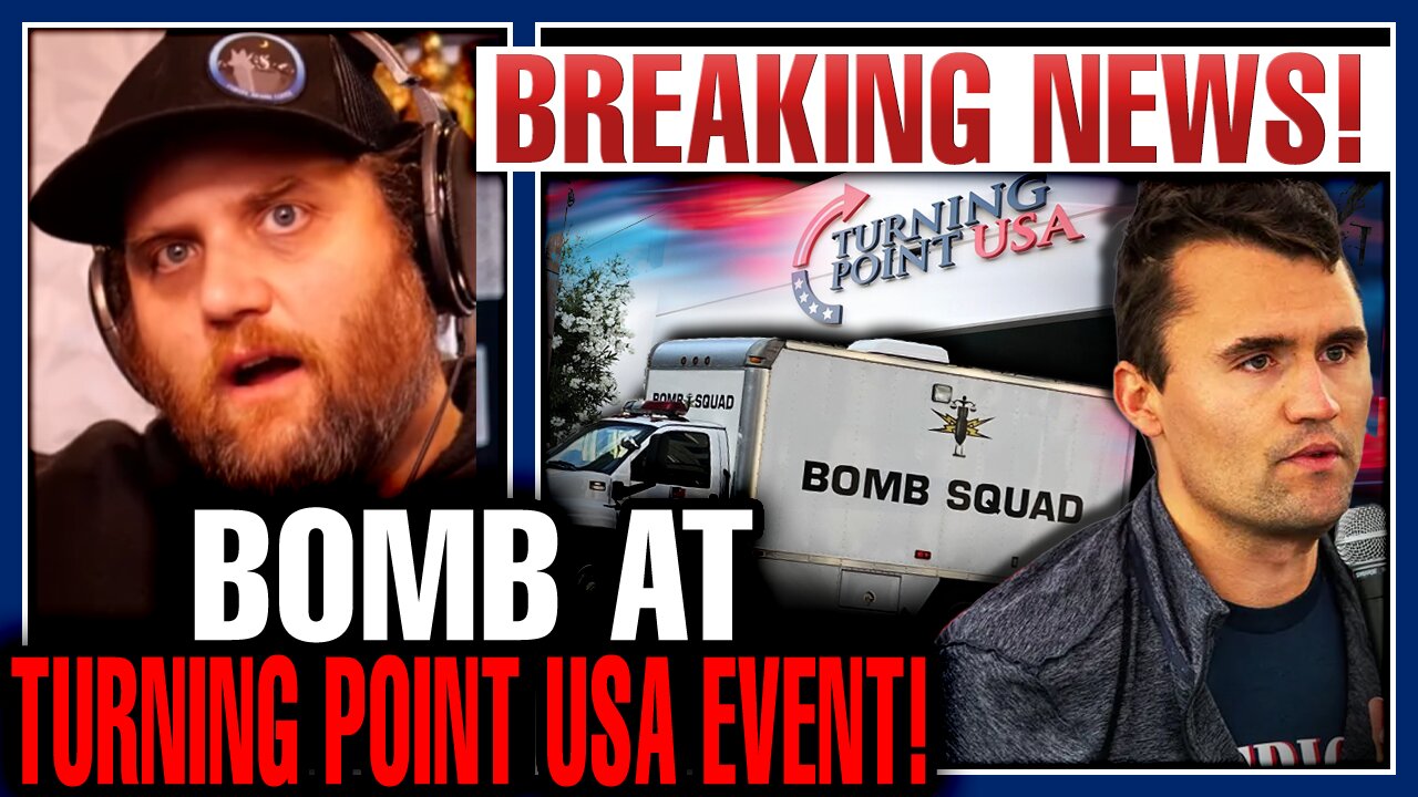 School Evacuated For BOMB At TPUSA Event Today In Utah! We Are Under Attack!