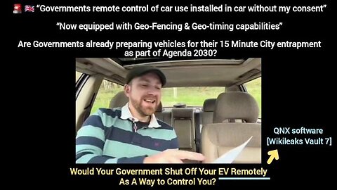 Governments remote control of car use installed in car without my consent