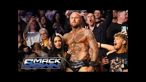 Zelina Vega helps Aleister Black win Last Man Standing Match SmackDown, Oct. 10, 2025