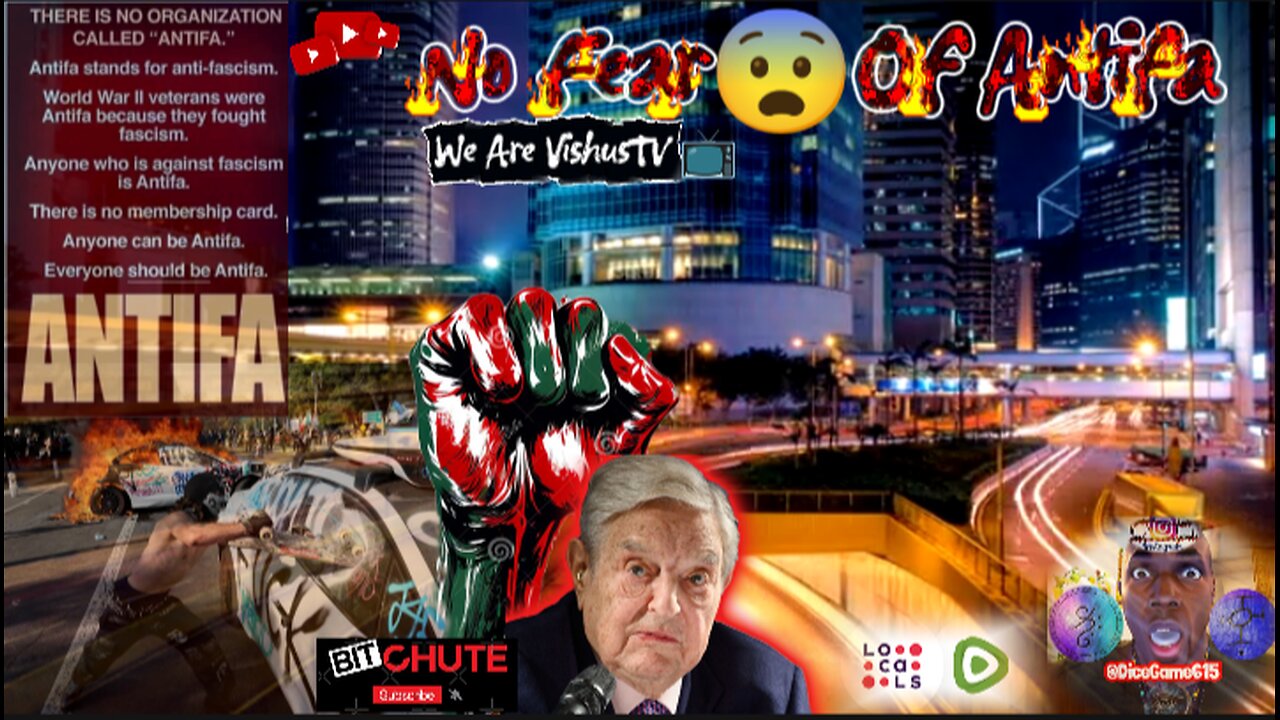 No Fear 😨 Of Antifa... #VishusTv 📺
