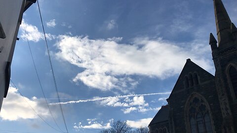 Planes, chemtrials Wales 02/02/2025