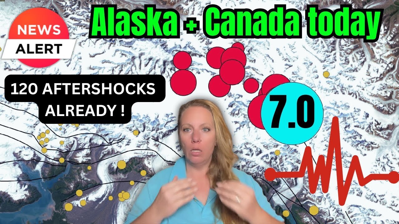 MASSIVE EARTHQUAKES at the dangerous Fairweather Fault ! THIS AREA HAS produced a M9.3 in the Past !