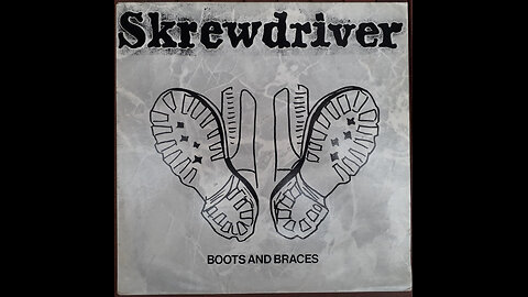 Skrewdriver - Boots and Braces FULL ALBUM Oi! RAC 88