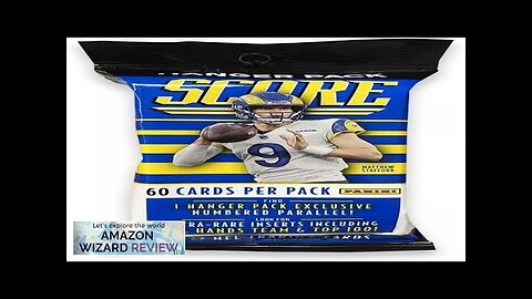 2022 Score Football Trading Cards Hanger Pack (60 Cards) Review