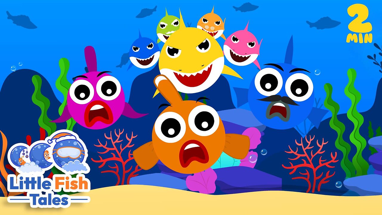 Little Fish doo doo doo | Baby Shark | Little Fish Tales | #babyshark #fish