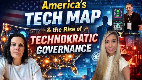 🚨 America’s Tech Map & the Rise of Technocratic Governance 🚨