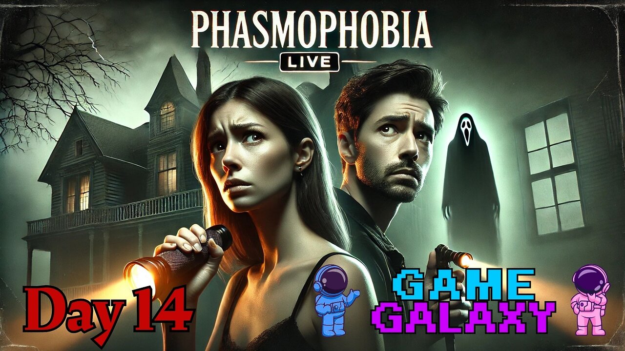 🔴 PHASMOPHOBIA - FIRST TIME - DAY 14