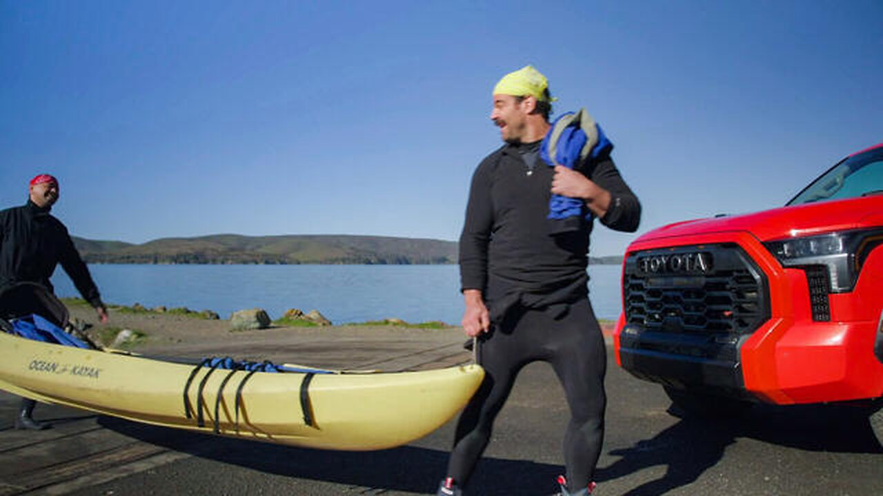 Shinsuke Nakamura & Rick Boogs go kayaking with the all-new Toyota Tundra @WWE