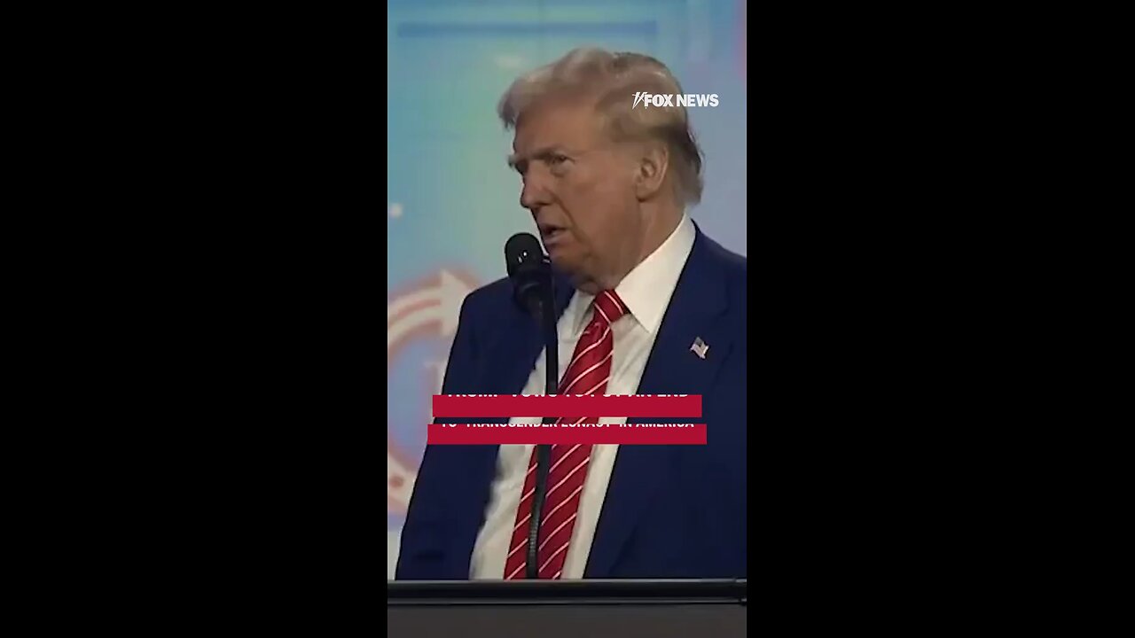 "We are going to stop the transgender lunacy"