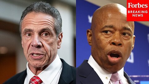 New York City Mayor Eric Adams Asked Point Blank About Allies Endorsing Former Gov. Andrew Cuomo