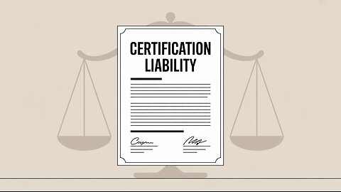 SEC Charges Executives for Certifying False Corporate Governance