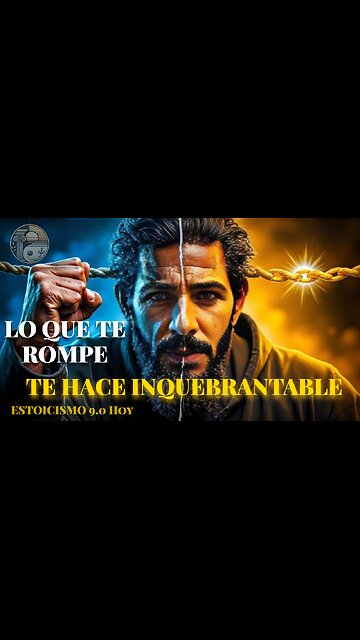 Lo que TE ROMPE te HACE INQUEBRANTABLE(técnica estoica)#Estoicismo#SabiduríaEstoica#pazinterior