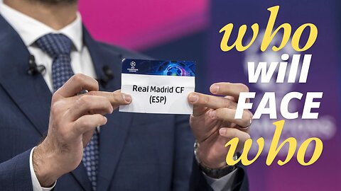 UEFA Champions League Draw 🔥 - Who Will Face Who? Predictions & Reactions! 🎥