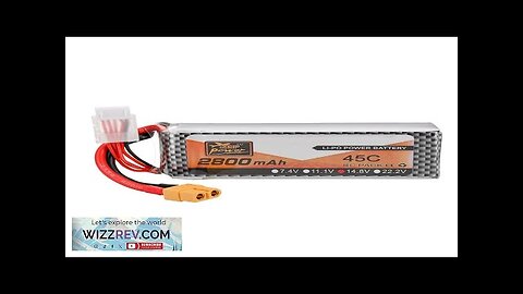 ZOP Power 14.8V 2800mAh 45C 4S LiPo Battery XT60 Plug for RC Review