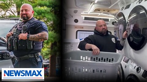 Retired cop turns police van into mobile laundry for the homeless | The Chris Salcedo Show