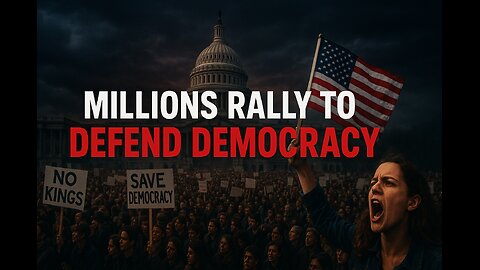 Millions March in “No Kings” Protest: America Rises Against Trump