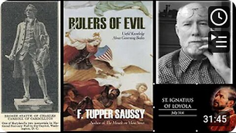 RULERS OF EVIL: Preface, Forward, Intro. (Audio Book/Visuals) By Tupper Saussy