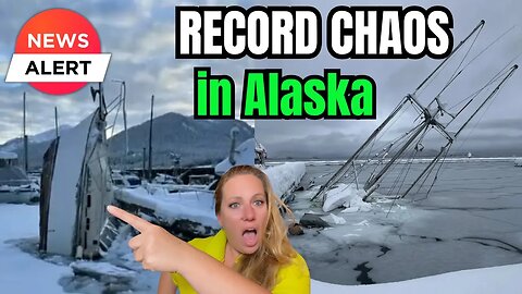 Boats are SINKING in Juneau Harbor ! Record Snow Chaos and HIGHEST Avalanche Risk in Alaska !
