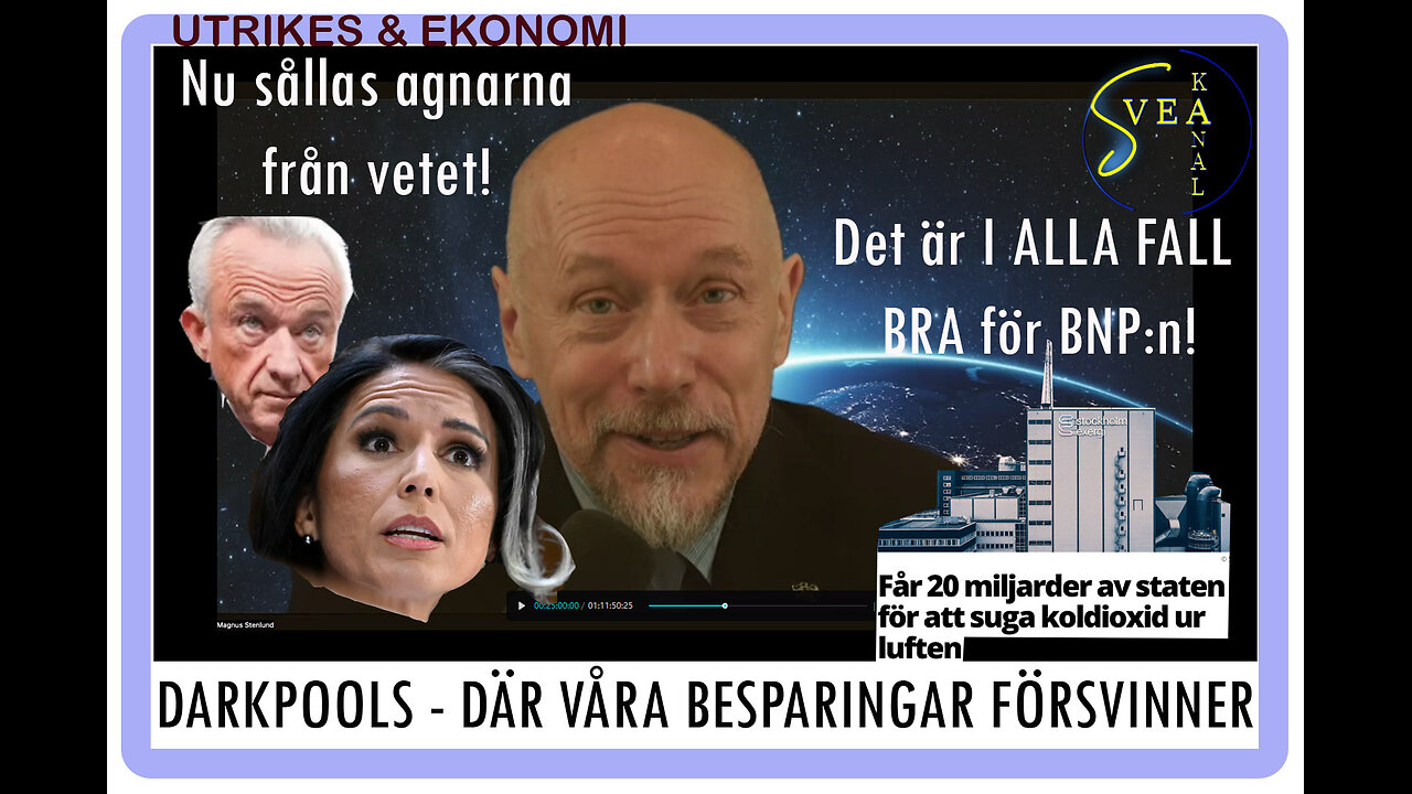 Utrikes & Ekonomi: Darkpools - där våra besparingar försvinner