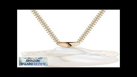 MATEO New York Womens 14kt Gold Baroque Pearl NecklaceBeautifully handcrafted in New York Review