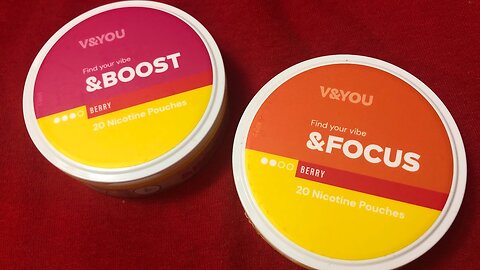 V&You Berry Nicotine Pouches Review