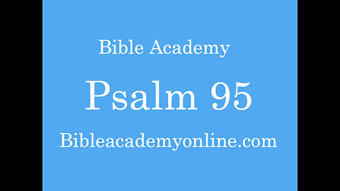 Psalm 95