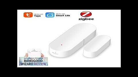 Zigbe/WIFI Smart Home Induction Door Magnetic Door and Window Switch Sensor Automatic Review