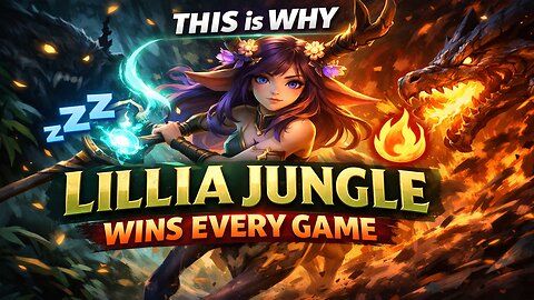 THIS is Why Lillia Jungle Wins Every Game 💤🔥