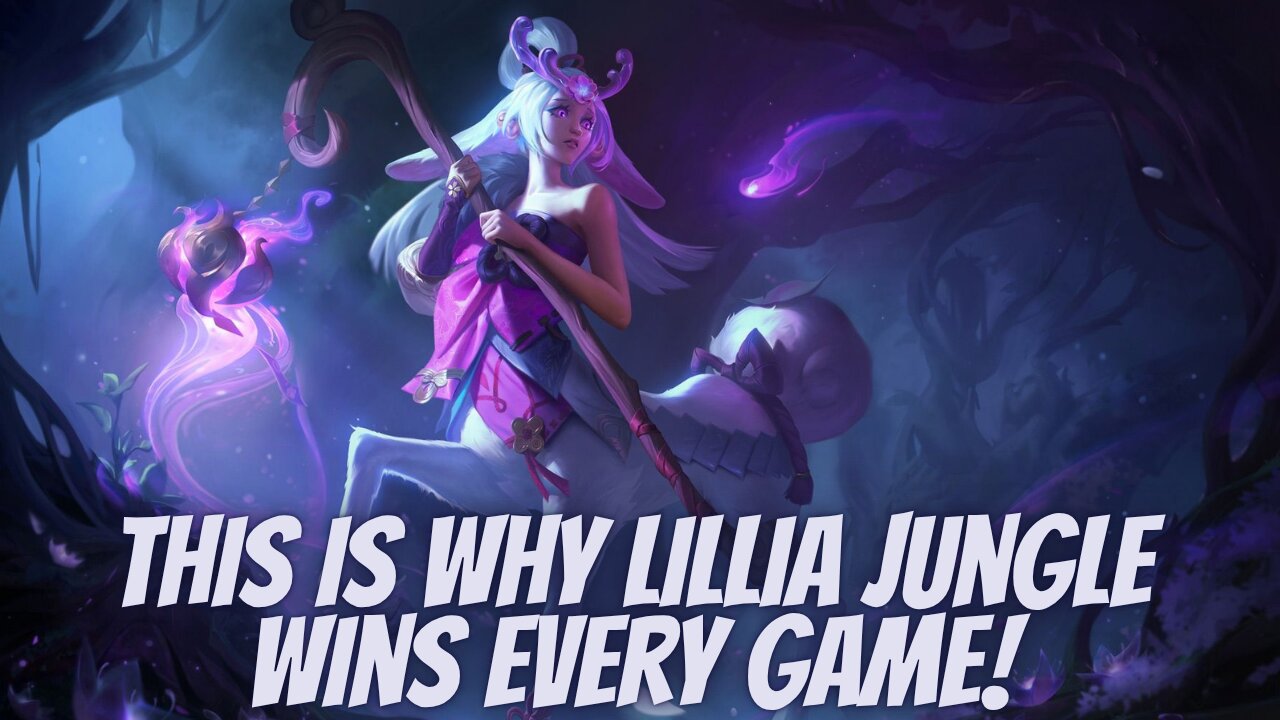 THIS is Why Lillia Jungle Wins Every Game 💤🔥
