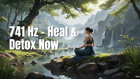 741 Hz Healing Meditation – Detox Your Mind & Body