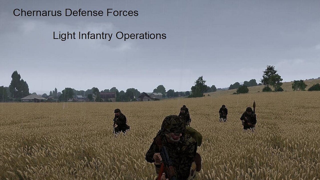 Arma 3: Chernarus Defense Forces Combat Operation in Ivanivkova