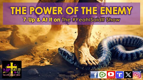 WORD OF THE DAY: LIKE 10:19 - THE POWER OF THE ENEMY