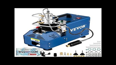 VEVOR High Pressure Compressor 4500PSI/30MPA/300BAR High Pressure Air Compressor 1800W Review