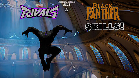 Marvel Rivals | Black Panther Skills, Season 00 - No. 13 | #blackpanther Online Crossplay MP #gaming