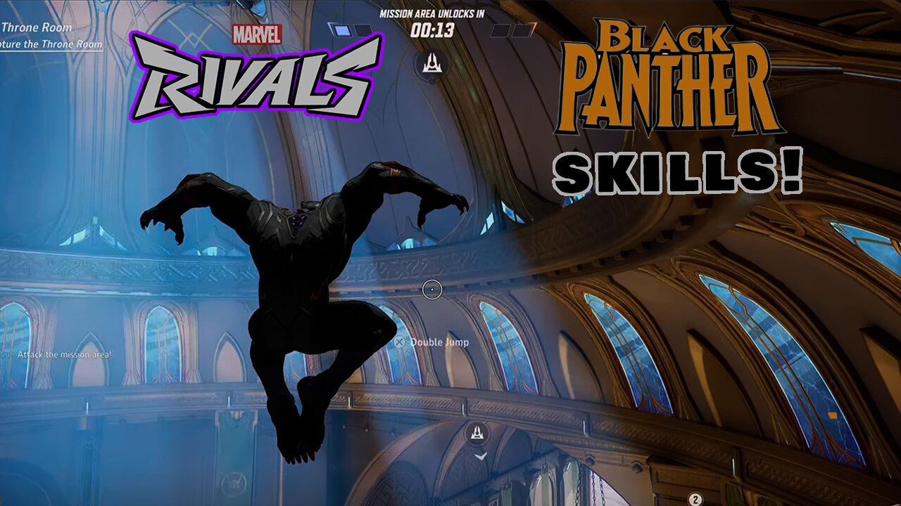Marvel Rivals | Black Panther Skills, Season 00 - No. 13 | #blackpanther Online Crossplay MP #gaming