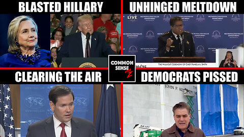 Trump Blasts Hillary Clinton at Rally! DC Chief Meltdown, Rubio on USAID, Kennedy Center Renamed