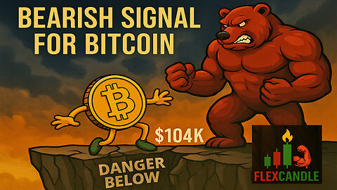 🚨 Bitcoin Bear Flag Gaining Strength Can we get above $110K Or Will We Collapse Down? EP. 165