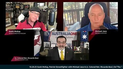 Riccardo Bosi & Michael Jaco & Scott McKay: Trump Checkmate 10/21/25 - Nothing Can Stop What's Coming!