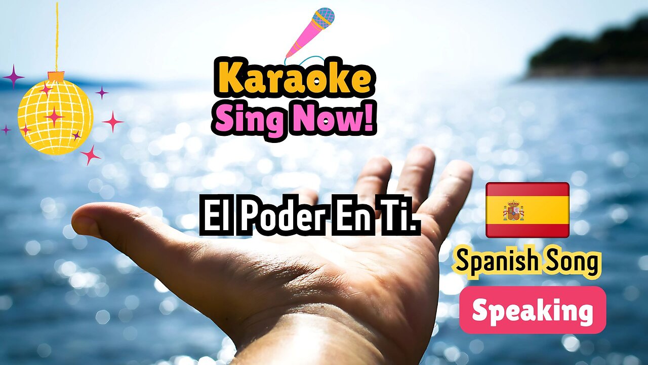 Spanish Music Karaoke Challenge. "El Poder En Ti"