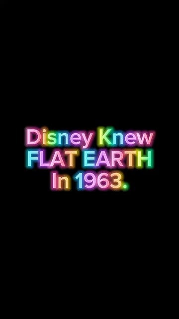Disney KNEW! 🤯 #disney #truth #lies #flatearth