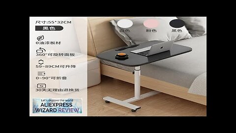 The Laptop Desk Rotates and Moves The Small Bedside Table Review