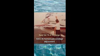 MAS 36 homemade windage adjustment.