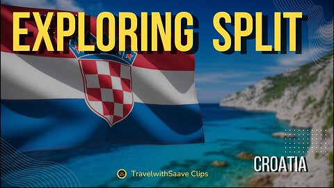 Exploring Split in Croatia | Ft. Chinmay Pradhan | TravelwithSaave Clips
