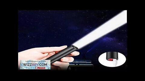 Mini Portable LED Flashlight USB Rechargeable Small Pocket Light Built In Battery Review