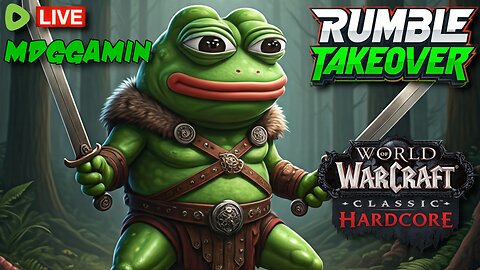 🔴LIVE- World Of Warcraft HARDCORE - Reacting To Americas Golden Age & Chatting - #RumbleTakeover