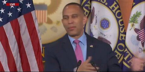 BREAKING NEWS:📣 Hakeem Jeffries thinks you’re stupid.