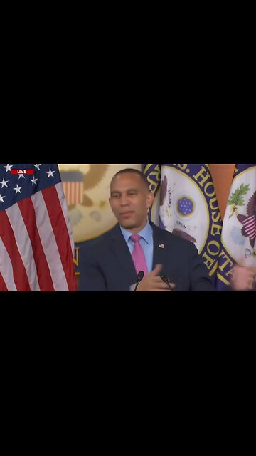 BREAKING NEWS:📣 Hakeem Jeffries thinks you’re stupid.