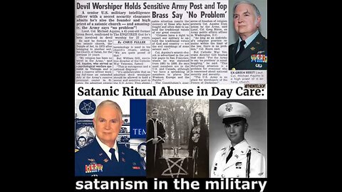 Michael Aquino-The Presidio Satanic Child Trafficking And Abuse Case