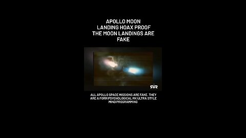 They faked the moon landings
